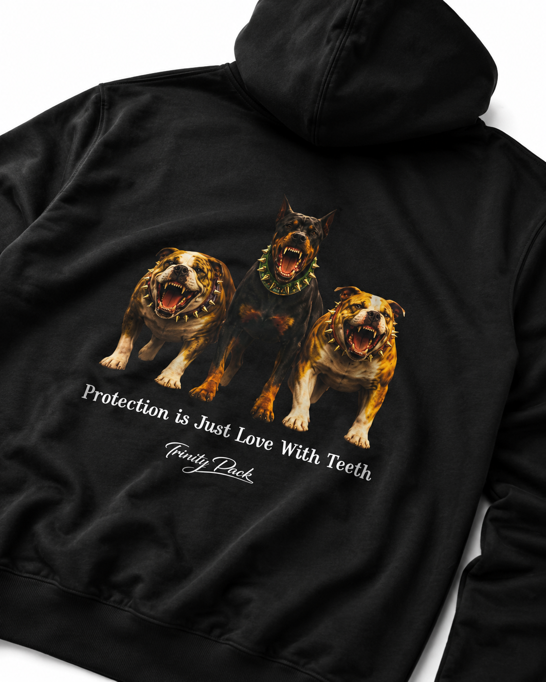 LOVE WITH TEETH Premium Hoodie