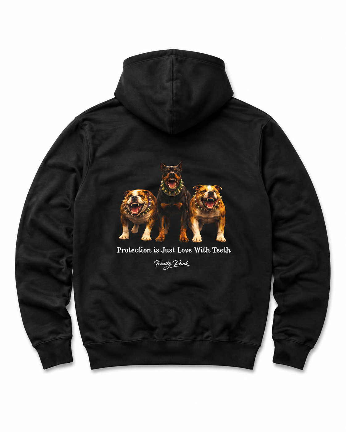 LOVE WITH TEETH Premium Hoodie
