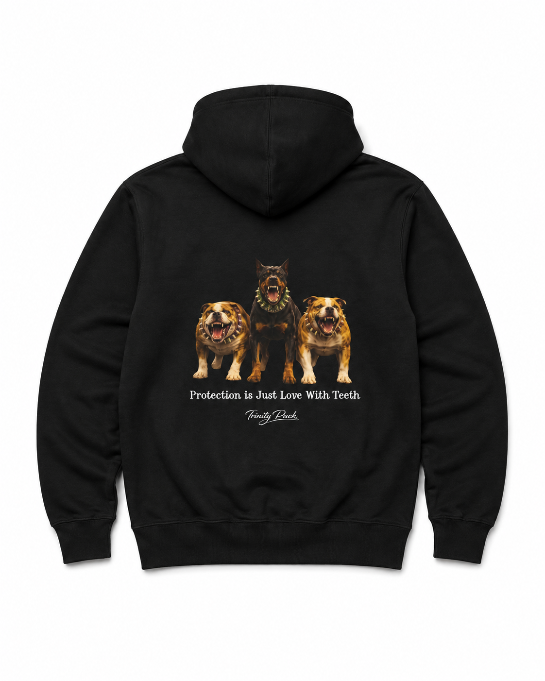 LOVE WITH TEETH Premium Hoodie