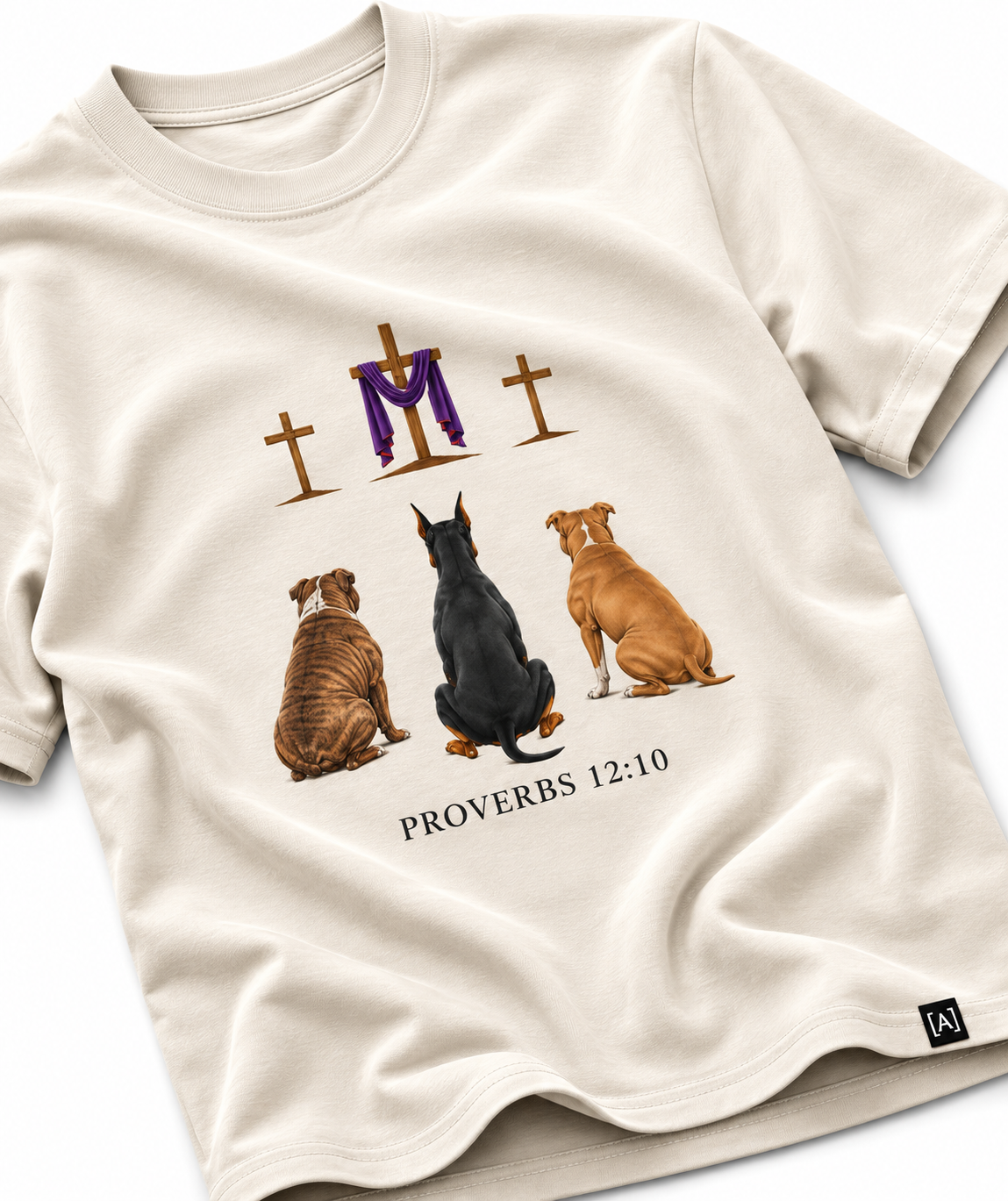 The Righteous Care - Proverbs 12:10 Relax Fit Tee