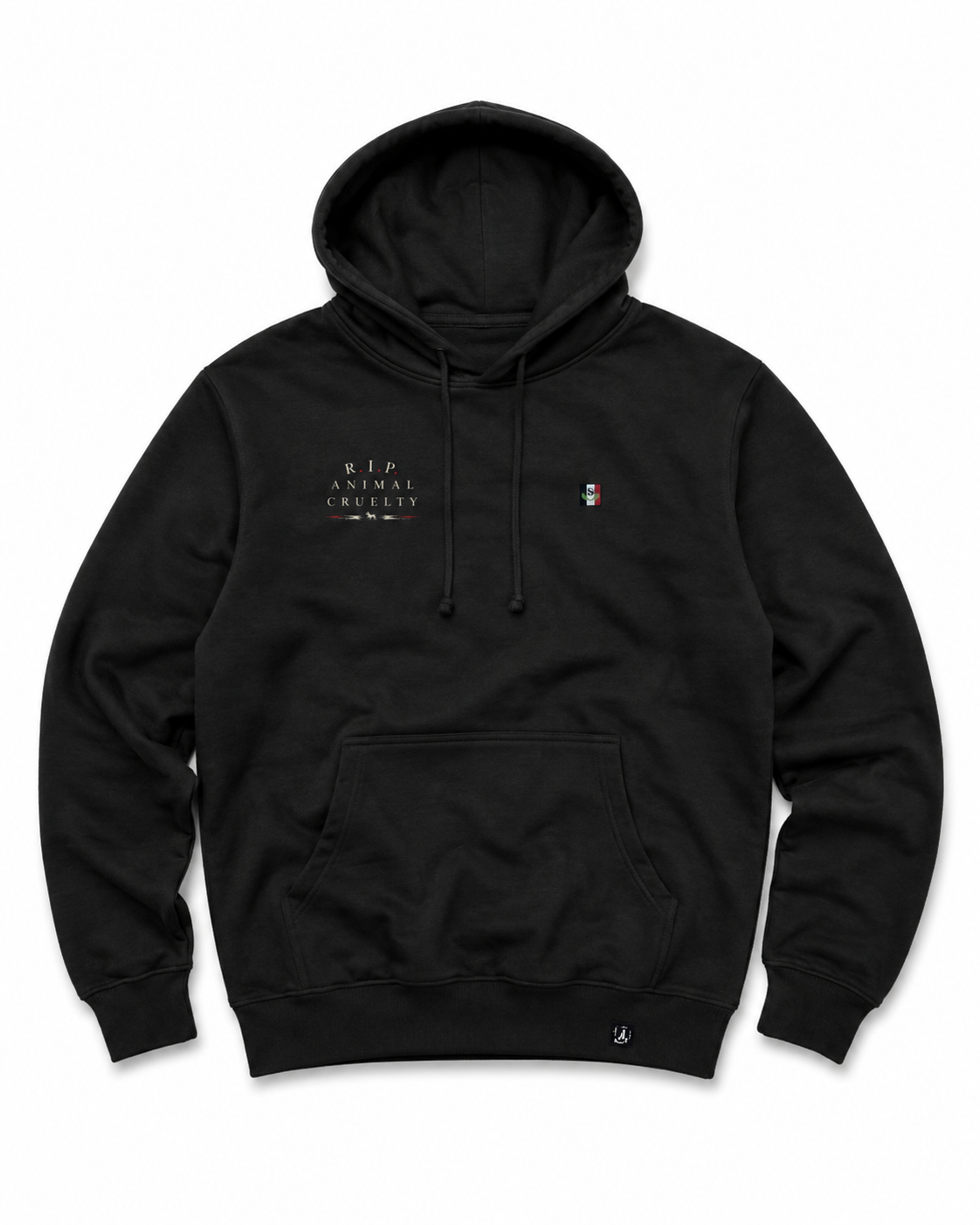 R I P Animal Cruelty Premium Hoodie
