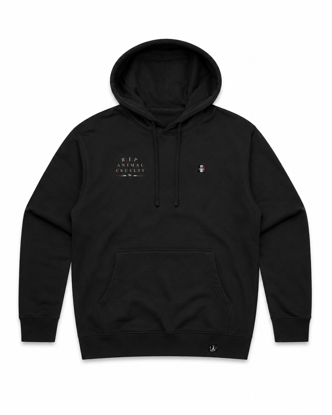 R I P Animal Cruelty Premium Hoodie