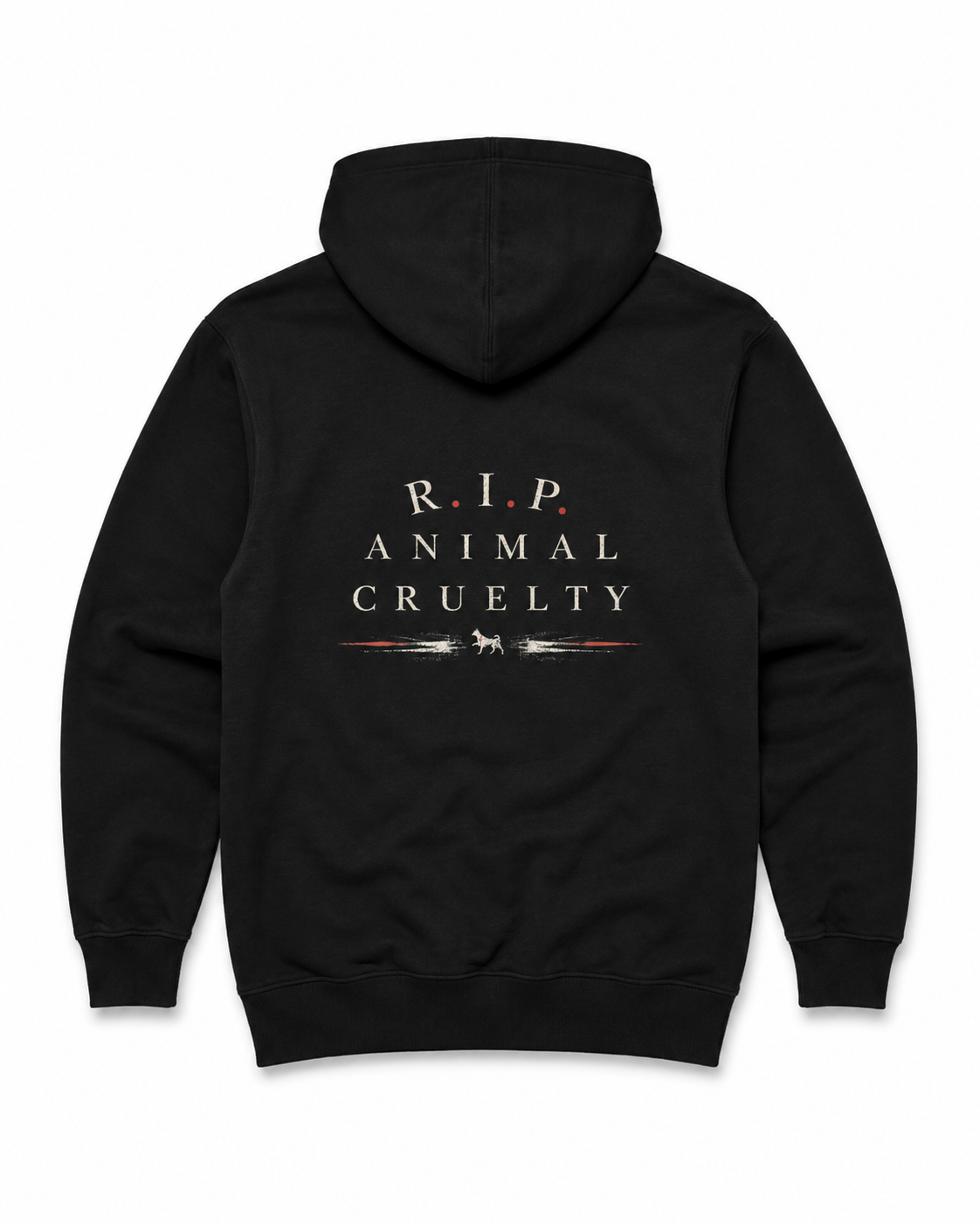 R I P Animal Cruelty Premium Hoodie