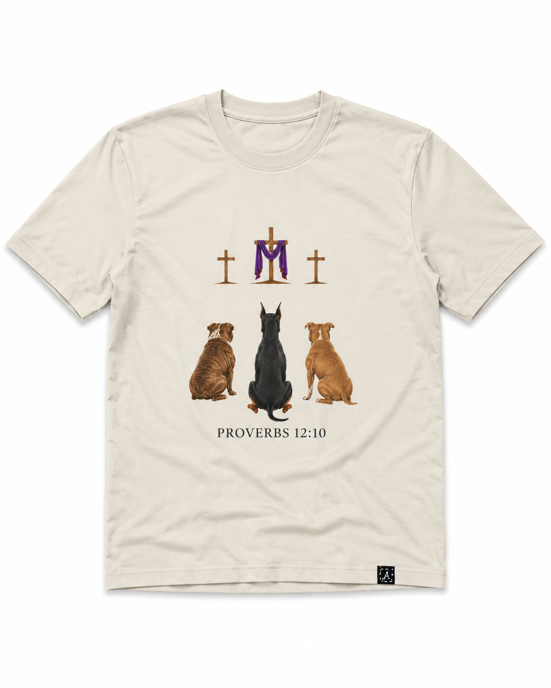 The Righteous Care - Proverbs 12:10 Relax Fit Tee