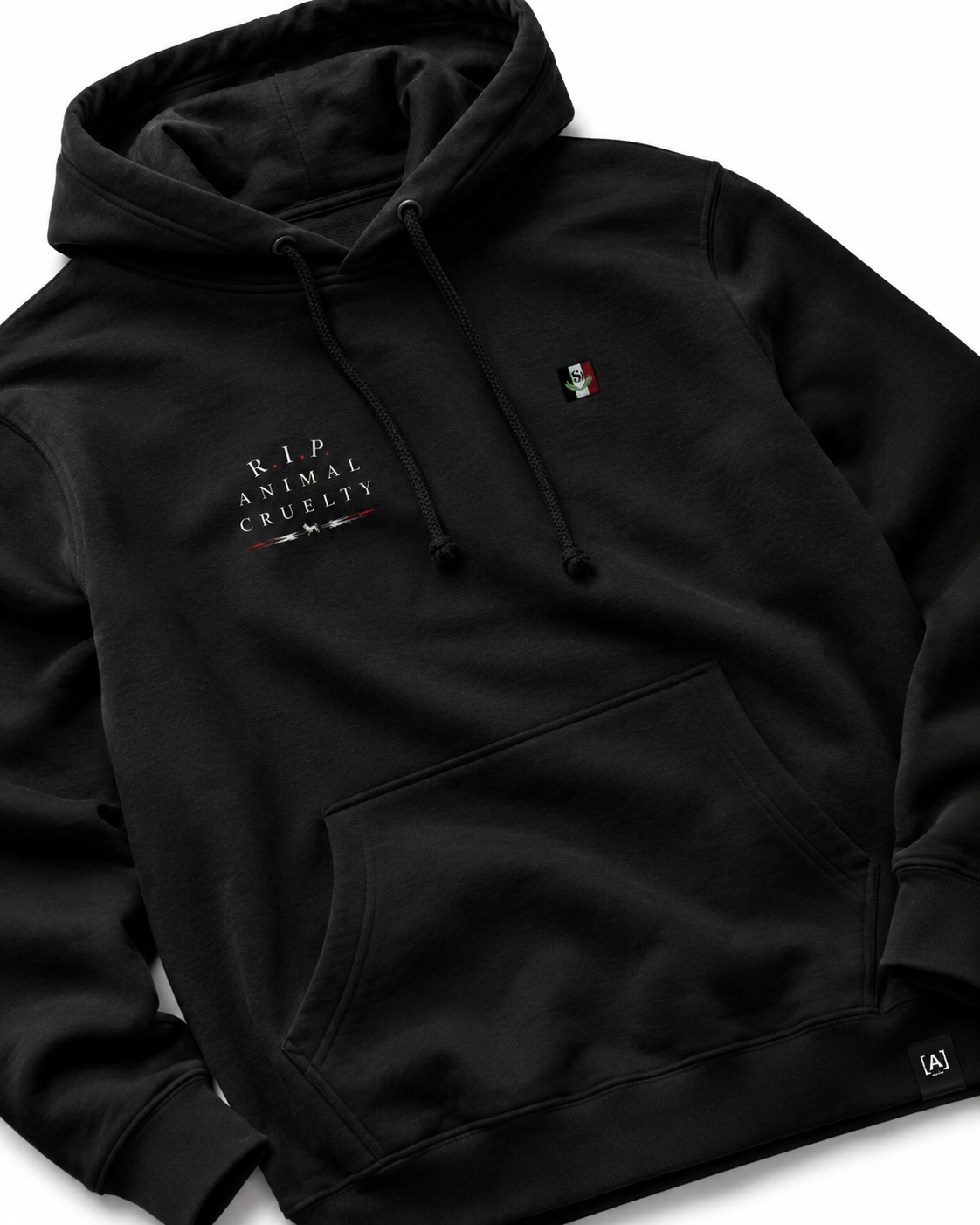 R I P Animal Cruelty Premium Hoodie