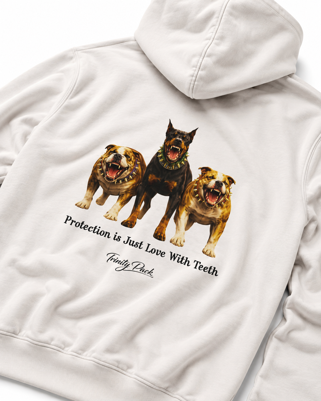 LOVE WITH TEETH Premium Hoodie