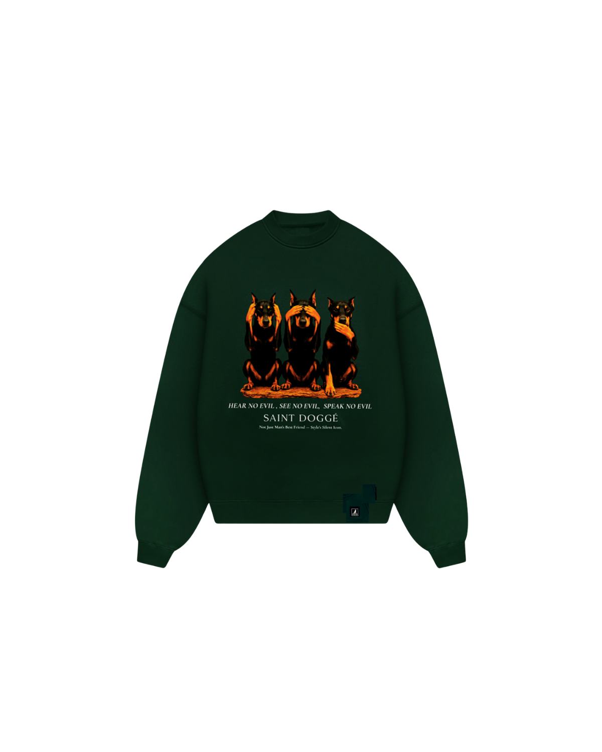 No Evil Forest Pullover Relax Crew