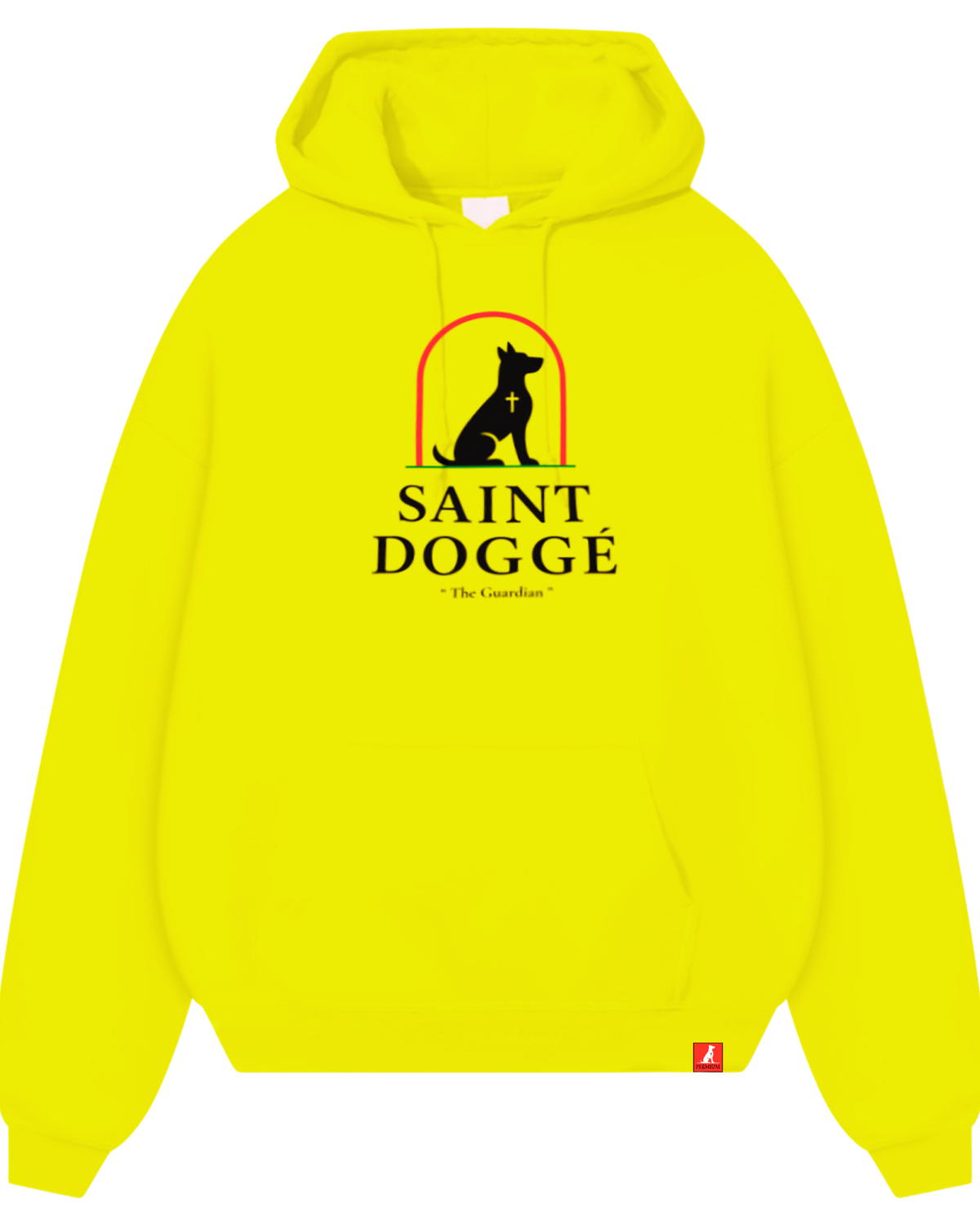 The Guardian Yellow Relax Fleece Hoodie - FLÌ PÊP™