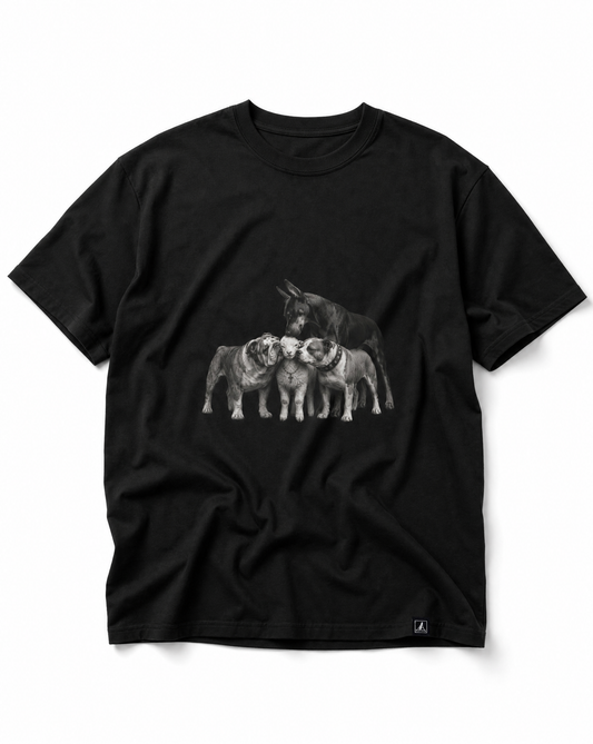 In His Midst  Black Relax Tee