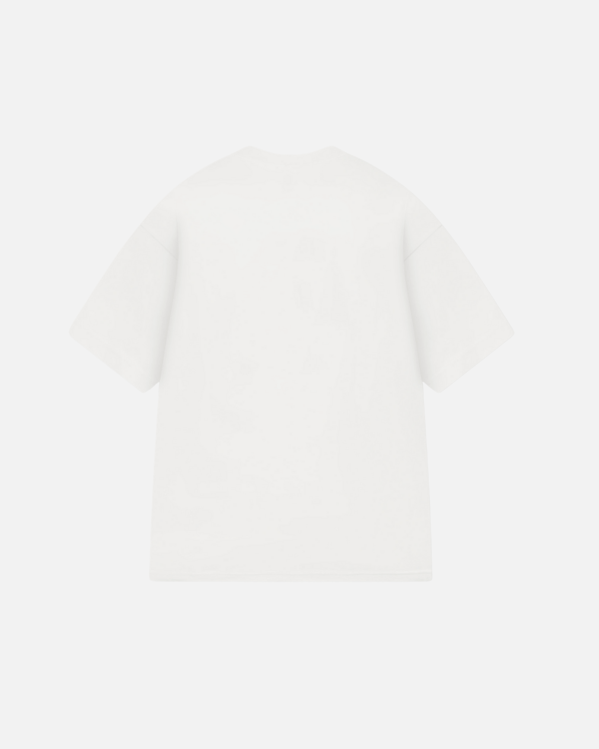 No Evil White Cotton Relaxed Fit Tee