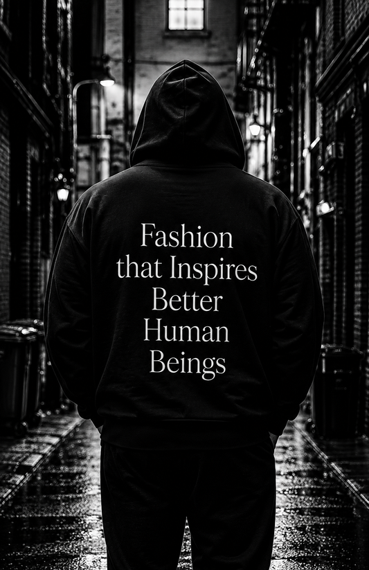 Mission Statement Premium Black Hoodie