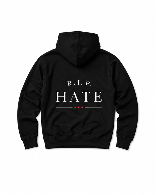 R.I.P. Hate Black Pullover Hoody