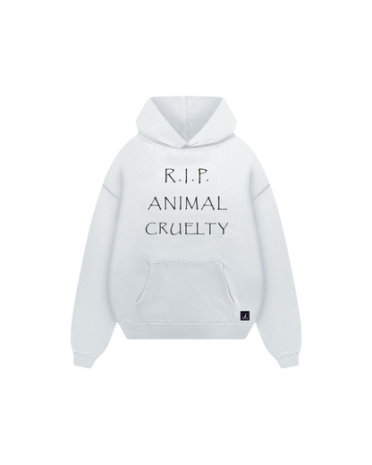R.I.P. Animal Cruelty Blanco Relax Hood