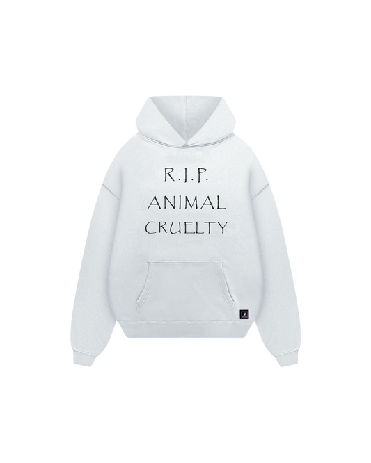 R.I.P. Animal Cruelty Blanco Relax Hood