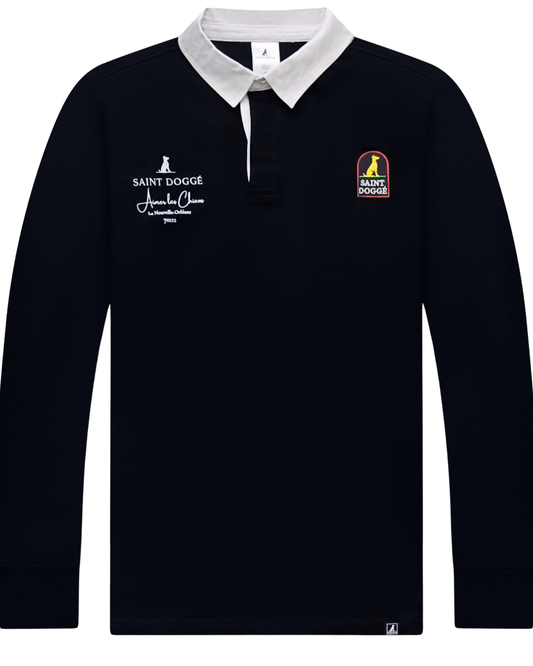 Cathedral Black Comfort Fit Rugby Jersey - FLÌ PÊP™