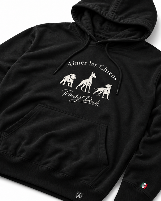 The Trinity Crest Black Hoodie