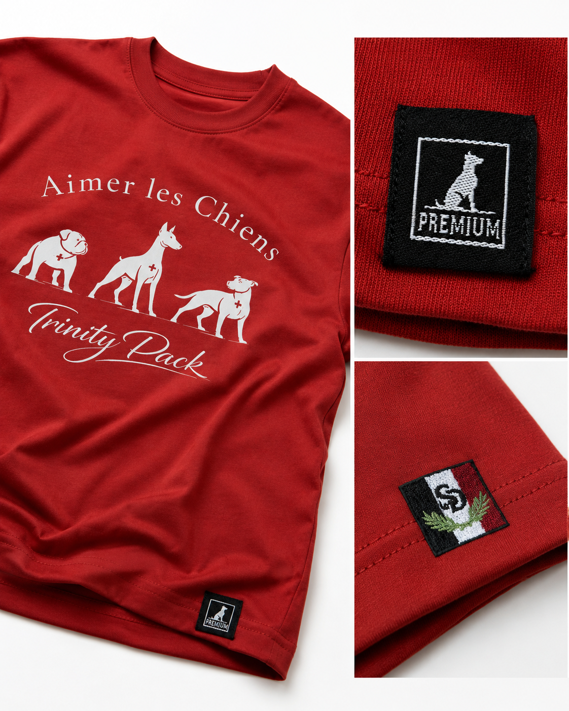 The Trinity Crest Cardinal Tee