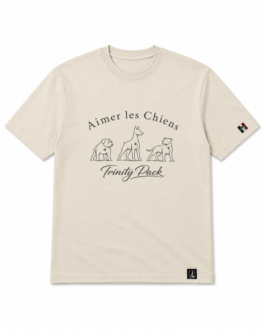 The Trinity Crest Cream Tee